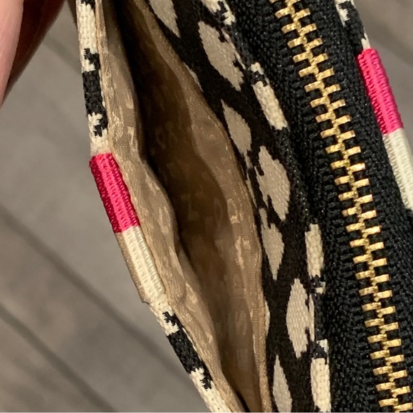 Kate Spade Four Spades Geo Color Block Small Zip Around Wallet - Picture 8 of 16